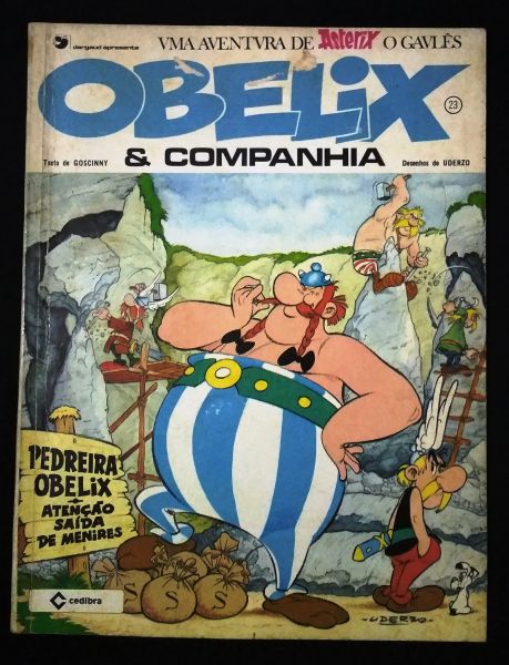 ASTERIX , O GAULÊS N° 023 - OBELIX E COMPANHIA