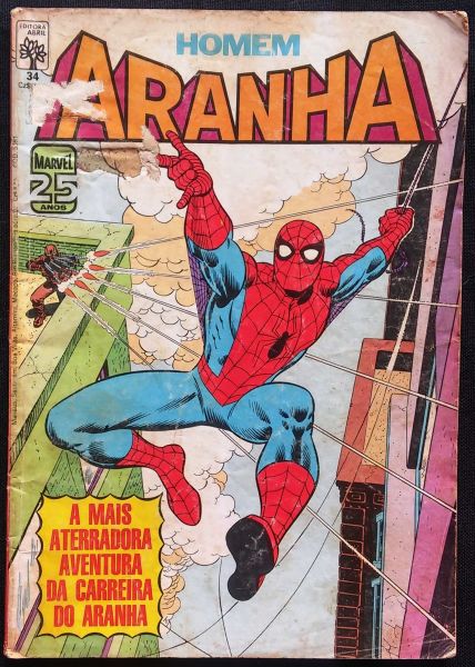 HOMEM-ARANHA n° 034 - A mais aterradora aventura...