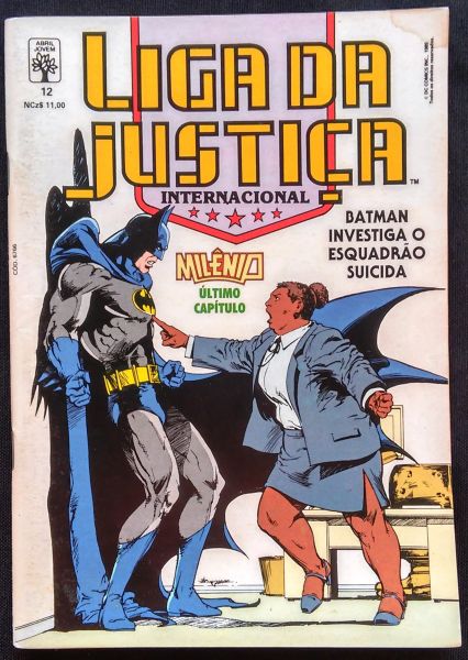 LIGA DA JUSTIÇA 1ª SÉRIE n° 12 - Milênio - Último capítulo