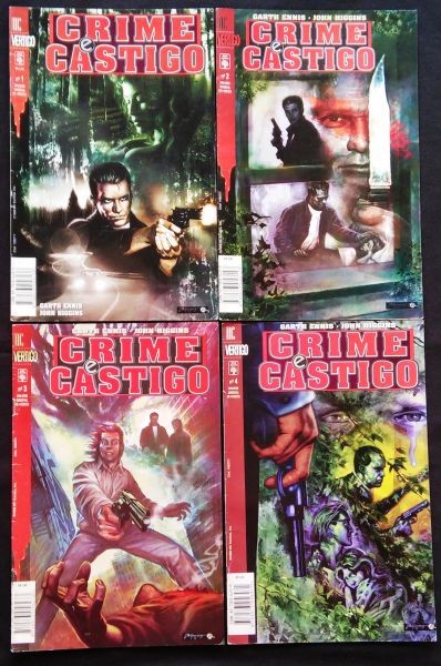 CRIME E CASTIGO n° 1 ao 4 - COMPLETO