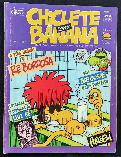 CHICLETE COM BANANA n° 001 - Edição Autografada