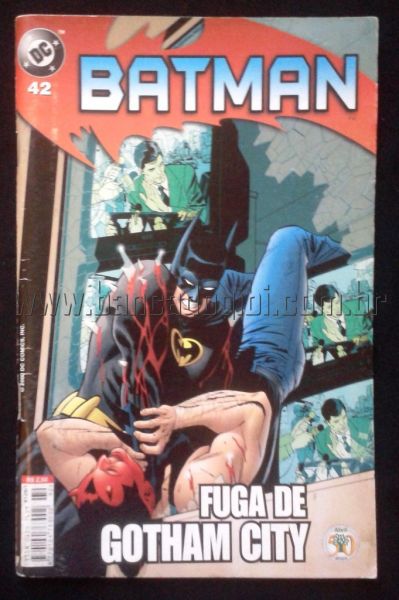 BATMAN 5ª SÉRIE N° 042 - Fuga de Gotham City