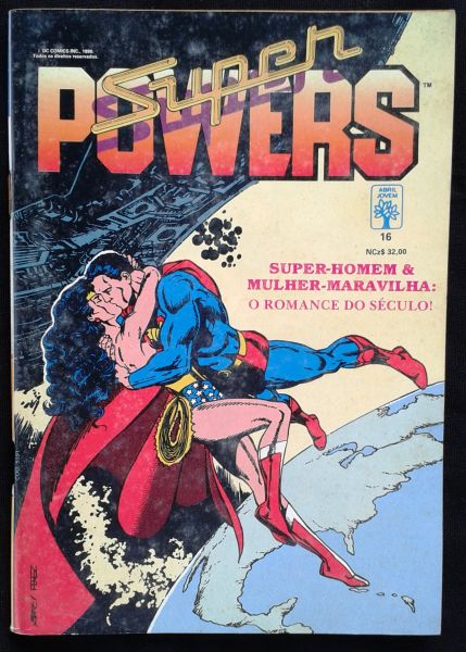 SUPER POWERS N° 16 - SUPERMAN E MULHER-MARAVILHA