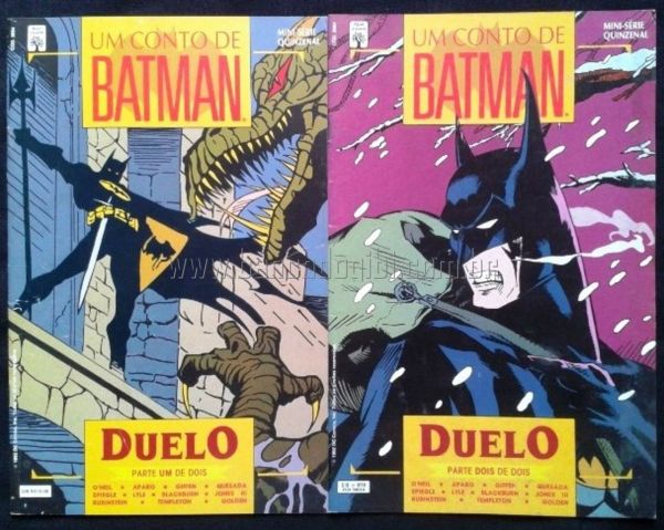 UM CONTO DE BATMAN - DUELO N° 1 e 2 - Completa