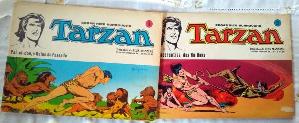 COLEÇÃO TARZAN RUSS MANNING - VOLUMES 4 e 5