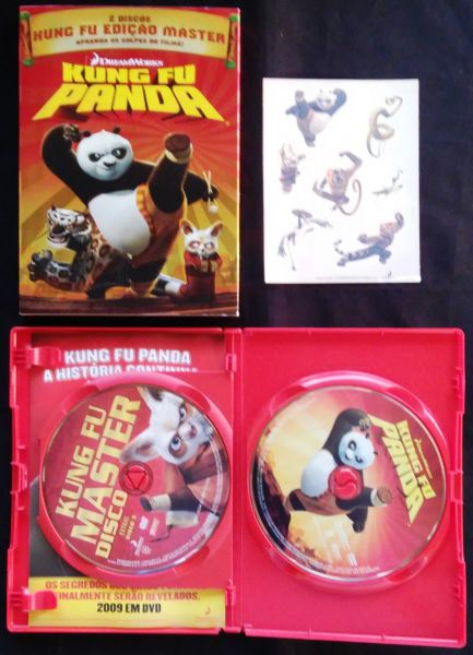 KUNG FU PANDA - EDIÇAO MASTER 2 DISCOS - COM LUVA