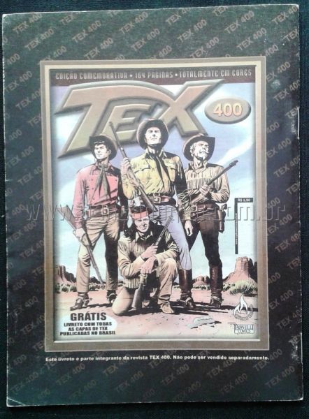 TEX (MYTHOS) - Livreto com 400 capas