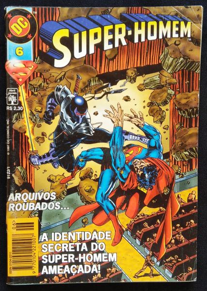 SUPER-HOMEM 2° SÉRIE n° 006 - Arquivos Roubados...