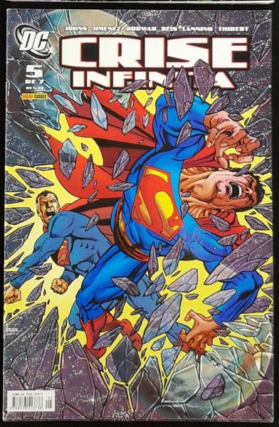 CRISE INFINITA - CAPA GEORGE PEREZ N° 05