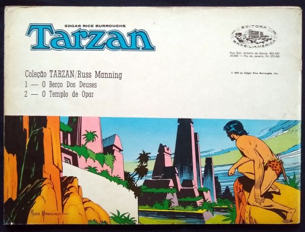 COLEÇÃO TARZAN RUSS MANNING - VOLUME 2