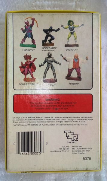 MARVEL SUPER HERORES - Metal Miniatures Set 3 (RARIDADE)