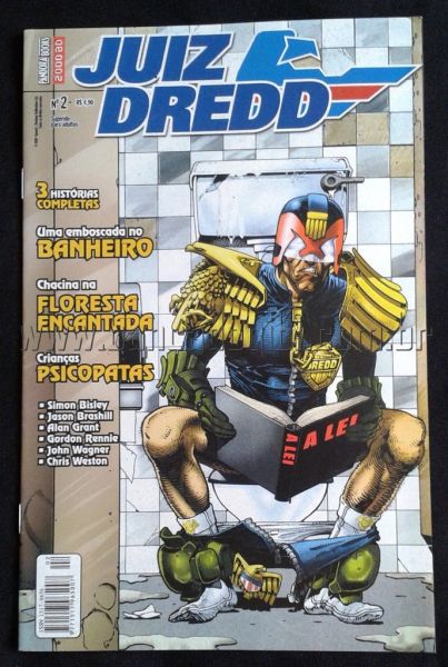 JUIZ DREDD ESPECIAL n° 1 e 2 - Completa