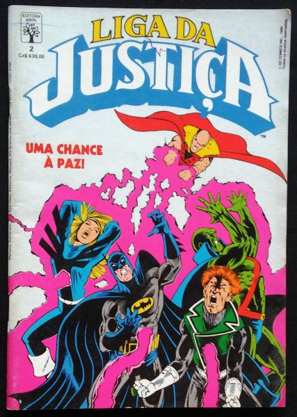 LIGA DA JUSTIÇA 1ª SÉRIE n° 02 - Uma chance à Paz!