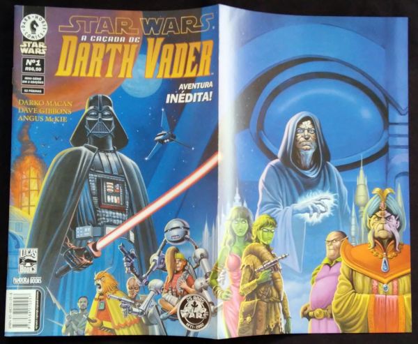 STAR WARS - A CAÇADA DE DARTH VADER n° 1 AO 2 - COMPLETO