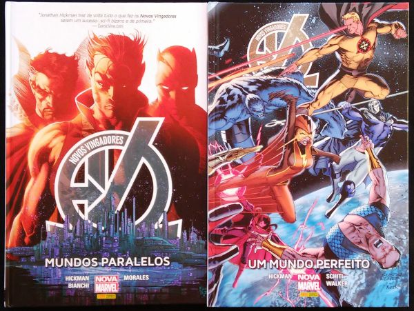 NOVOS VINGADORES N° 1 AO 4 - COMPLETO