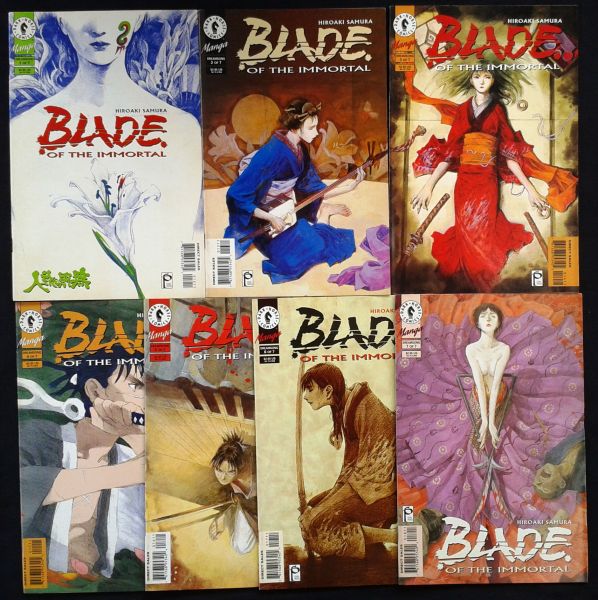 BLADE OF THE IMMORTAL: DREAMSONG N° 1 AO 7 - COMPLETA