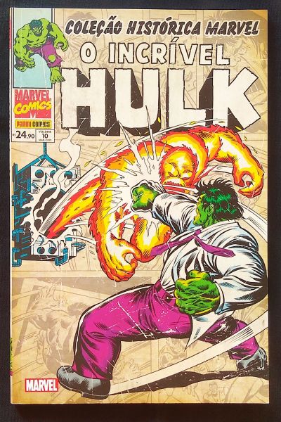 COLEÇÃO HISTÓRICA MARVEL: O INCRIVEL HULK n° 10