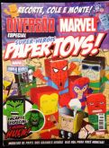 DIVERSAO MARVEL ESPECIAL N° 1 - SUPER-HEROIS PAPER TOYS - COM ENCARTE DO HULK