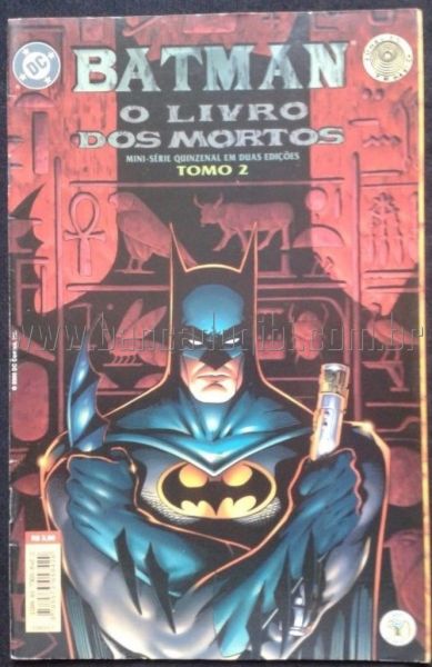 BATMAN - O LIVRO DOS MORTOS N° 1 E 2 - Completa