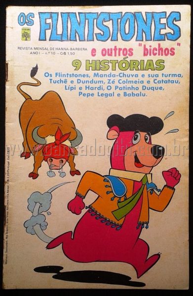 OS FLINTSTONES E OUTROS BICHOS N° 010 - Abril