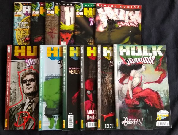 HULK E DEMOLIDOR n° 1 ao 12 - Completo