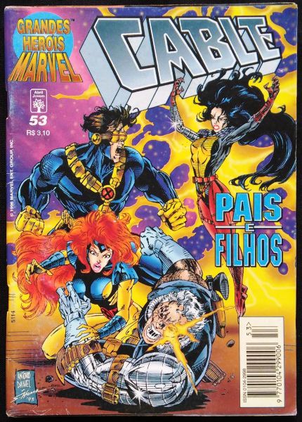 GRANDES HERÓIS MARVEL - 1ª SERIE n° 053 - CABLE