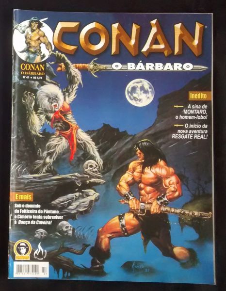CONAN - O BARBARO (MYTHOS) N° 047