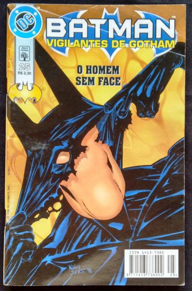 BATMAN VIGILANTES DE GOTHAM n° 025 - O Homem sem face