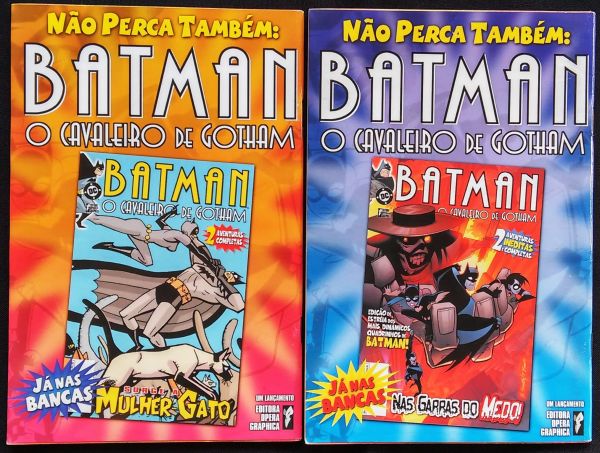 BATMAN CAVALEIRO DE GOTHAM n° 1 E 2 - Completo