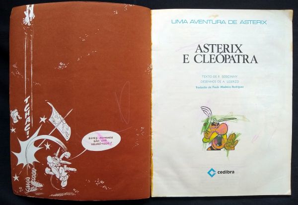 ASTERIX , O GAULÊS N° 002 - E CLEÓPATRA