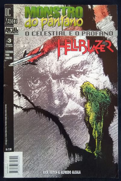 MONSTRO DO PANTÂNO E HELLBLAZER - O CELESTIAL E O PROFANO N° 03