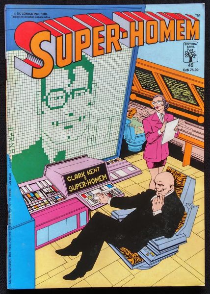 SUPER-HOMEM 1° SÉRIE n° 045 - Clark Kent é...