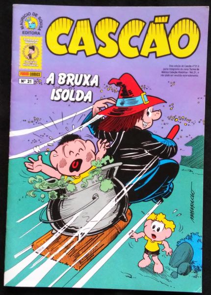 CASCÃO N° 021 - Turma da Mônica Coleção Histórica