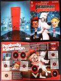 ALBUM AS AVENTURAS DE PEABODY E SHERMAN 2014 - (INCOMPLETO)