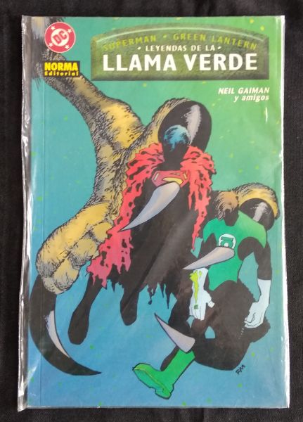 SUPERMAN GREEN LANTERN - LEYENDAS DE LA LLAMA VERDE - Em espanhol