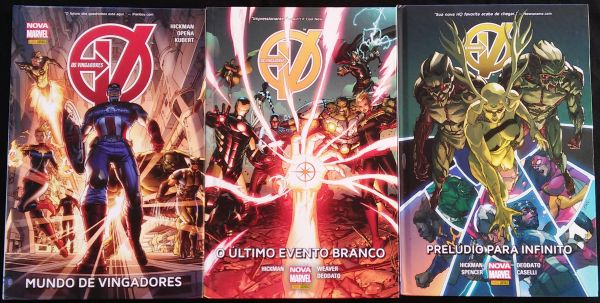 OS VINGADORES N° 1 AO 6 - COMPLETO