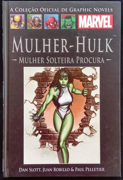 GRAPHIC NOVELS MARVEL N° 035 - MULHER-HULK - MULHER SOLTEIRA PROCURA