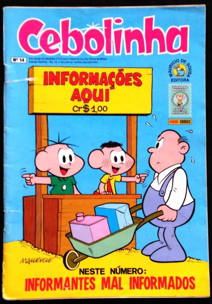 CEBOLINHA N° 014 - Turma da Mônica Coleção Histórica