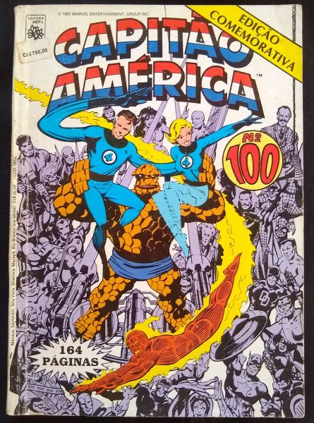 CAPITÃO AMERICA N° 100 - Edição Comemorativa