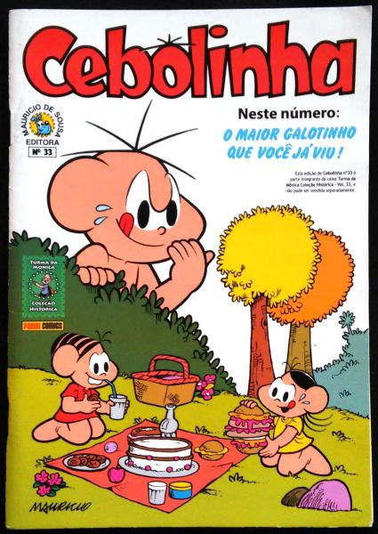 CEBOLINHA N° 033 - Turma da Mônica Coleção Histórica