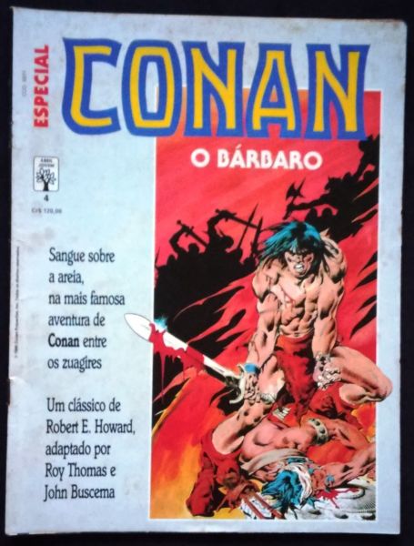 CONAN - O BARBARO ESPECIAL n° 04