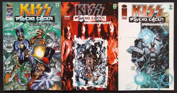 KISS PSYCHO CIRCUS N° 1 AO 3 - COMPLETO