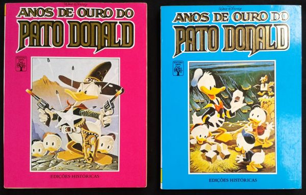 ANOS DE OURO DO PATO DONALD N° 1 E 2