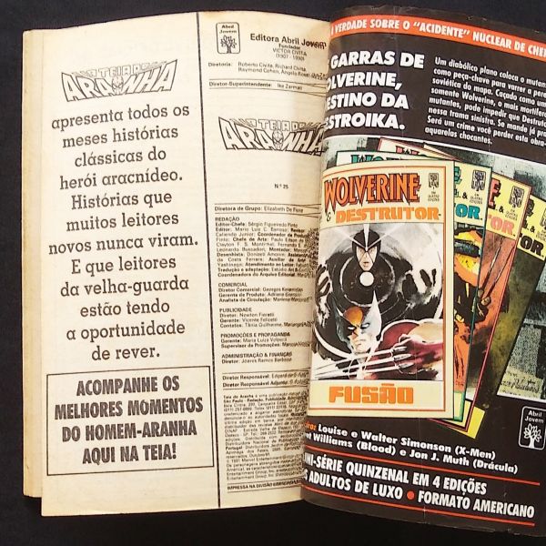 A TEIA DO ARANHA n° 025 - NA MIRA DO JUSTICEIRO!